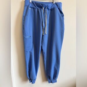 FIGS Ceil Blue Technical Collection Jogger Scrubs Pants Women’s Petite L